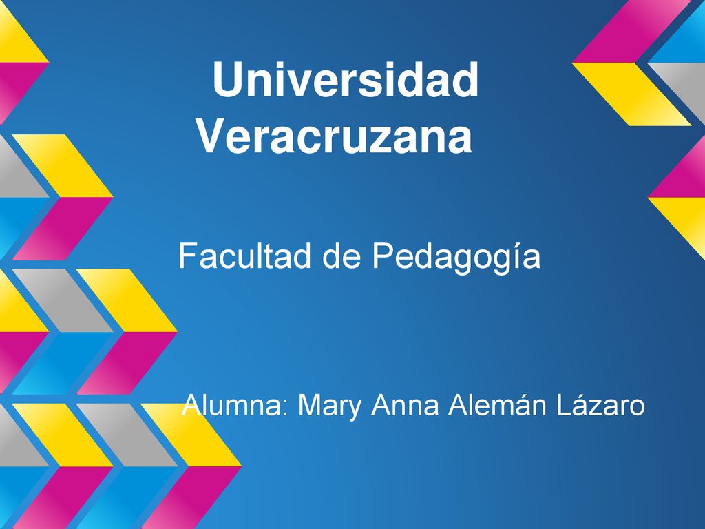 Universidad Veracruzana Ppt Descargar